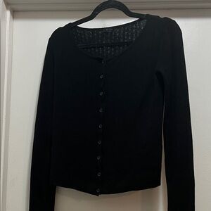 Brandy Melville Black Knit Galt Sweater